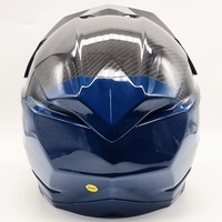 Bell Moto‑10 Spherical Strike Gloss Blue Motocross Helmet Size M