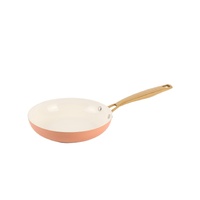Elle Home EH3PFSAW 3 Piece Frypan Set Apricot Wash Non Stick Induction