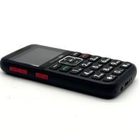 Simply Big B1000 4G SOS Senior Flip Mobile Phone Black Big Buttons Easy to Use