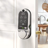 Lockly Vision Smart Lock + Video Doorbell Deadbolt Edition WiFi Fingerprint Keyless Entry