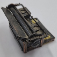 Antique Metal Renington Typewriter Pencil Sharpener Vintage Desk Collectible Decor