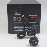 Lenoxx BMV26 Bluetooth DVD Hi-Fi Speaker Sound System with Remote