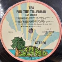 Cat Stevens – Tea For The Tillerman Vinyl Record LP Classic Folk Rock Album