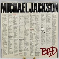 Michael Jackson – Bad 1987 Original Pressing Gatefold Vinyl LP Record | Vintage Pop Classic Album | Collectible 12" Vinyl