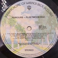 Fleetwood Mac – Rumours 1977 Original Australian Pressing Vinyl LP Record Classic Rock Vintage Collectible 33RPM