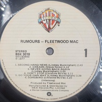 Fleetwood Mac – Rumours 1977 Re-Press Vinyl LP Record Classic Rock Album