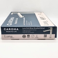Caroma Luna Collection Brushed Nickel Sink Mixer Tap 68188BN4AF