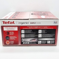 Tefal Ingenio Simply Cook 9pc Cookware Set Non-Stick Induction