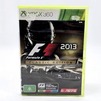 F1 Formula 1 2013 Classic Edition Xbox 360 Racing Game