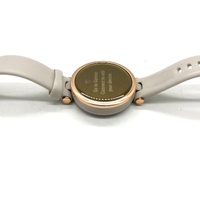 Garmin Lily Sport Edition Smartwatch in Rose Gold with Light Sand Silicone Band