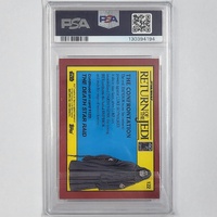 TOPPS 2023 Star Wars Return of the Jedi Sapphire #122 The Confrontation Orange PSA 10