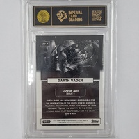 TOPPS Star Wars 2023 Comic Covers Art CC-8 Darth Vader #5 Graded Mint 9 Trading Card