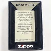 Zippo Grass Green Windproof Pocket Lighter Refillable Metal Collectible