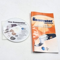 The Renovator Multitool Kit Corded Oscillating Tool Set w/ Case & Attachments