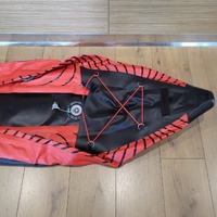 Glide Aquavate Adapt Inflatable 2 Person Kayak Set w/ Paddles Portable