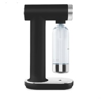Smeg SKC01BLMAU Soda Maker Matte Black Sparkling Water Maker