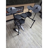 Alesis Electronic Drum Kit Advanced Six-Piece Electronic Drumset with Seat