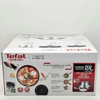 Tefal Ingenio Emotion Induction 6pc Stainless Steel Non Stick Cookware Set