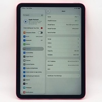 Apple iPad 10th Gen 10.9 Inch 256GB WiFi Pink Tablet MPQC3X/A