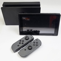 Nintendo Switch HAC-001(-01) Grey Console Bundle 128GB MicroSD Dock Controllers