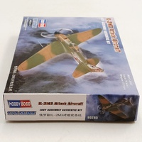 HobbyBoss Ilyushin IL-2M3 Attack Aircraft 1/72 Scale WWII Plastic Model Kit