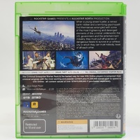 Grand Theft Auto V GTA 5 Xbox One Game Complete With Manual