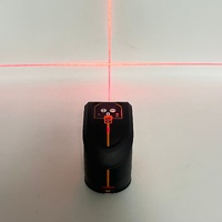 DATUM DT1H1V2PRS2 Red Beam Cross Line Laser Level with Accessories in Case