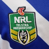 NRL Authentics 2016 Bulldogs Jersey Mens 2XL Blue White Rugby League