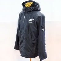 Fashion New Jersey Black Large Vogue Style Collection All Blacks Hood Jacket