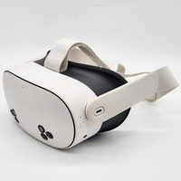 Meta Quest 3S 128GB Virtual Reality Headset White with Controllers Carry Case