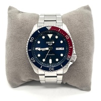 Seiko 5 Sports Mens Automatic Watch 4R36-07G0 Blue Dial Stainless Steel