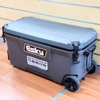 Esky Advanced 95L Chest Cooler Grey with Wheels and Handles Heavy Duty