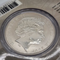 2003 Royal Australian Mint $1 Frosted Uncirculated Silver Kangaroo Coin
