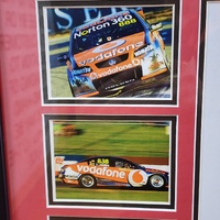 Craig Lowndes Signed Framed Photo Limited Edition 194 of 500 V8 Supercars