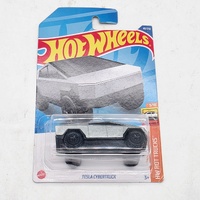 Hot Wheels Tesla Cybertruck Silver HW Hot Trucks 3/10 Diecast 49/250