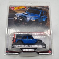 Hot Wheels Premium 1:43 Jeep Wrangler 392 Rubicon Blue Diecast HMD41