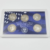 United States Mint 2002 50 State Quarters Proof Set w/ Certificate U.S. Coins