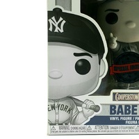 Funko Pop Vinyl Figure Babe Ruth Special Edition Black and White MLB