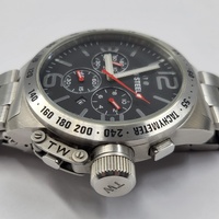 TW Steel CB8 Canteen Chronograph Watch Stainless Steel Black Dial