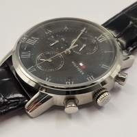 Tommy Hilfiger TH329 Kane Men's Watch Black Leather