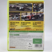 F1 2014 Formula 1 Xbox 360 Game PAL Complete with Manual Racing 