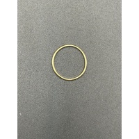 Ladies 18ct Yellow Gold Dante Band Ring