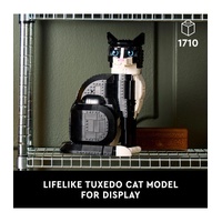 LEGO Ideas 21349 Tuxedo Cat 1710 Pieces Adult Building Set 18+