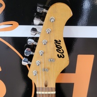 ECON Six-String Electric Guitar Black Strat Style