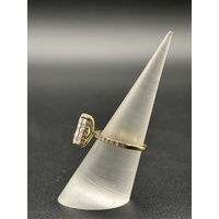 Ladies 18ct Yellow Gold Lab Grown Diamond Ring