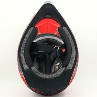 ONeal 3 Series Attack Youth Size XL Motocross Helmet Black Red Teal