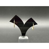 Ladies 9ct Yellow Gold Hoop Earrings