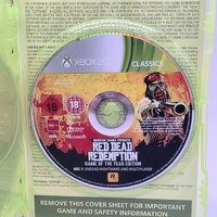 Red Dead Redemption Game of the Year Edition Xbox 360 Game Rockstar Games