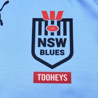 PUMA NSW Blues Authentics Rugby League Jersey 3XL Sky Blue NRL Official Licensed Shirt