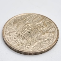 1966 Australia Round 50 Cent Coin Royal Australian Mint 80% Silver